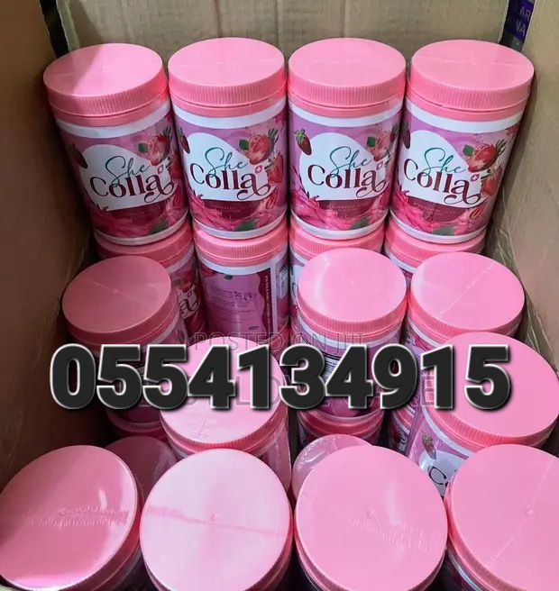 Phyto Collagen King of Whitening 19X  MAGIC BRIGHTENING L-GLUTATHIONE AND COLLAGEN She Colla + GlutaGlow -Glutathione Powder So White Collagen Snow White Flawless Beauty Ladies Shine Advanced Ghana image