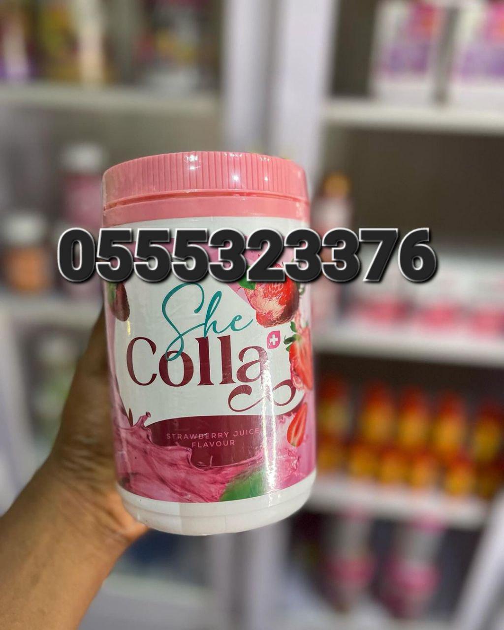 Phyto Collagen King of Whitening 19X  MAGIC BRIGHTENING L-GLUTATHIONE AND COLLAGEN She Colla + GlutaGlow -Glutathione Powder So White Collagen Snow White Flawless Beauty Ladies Shine Advanced Ghana image