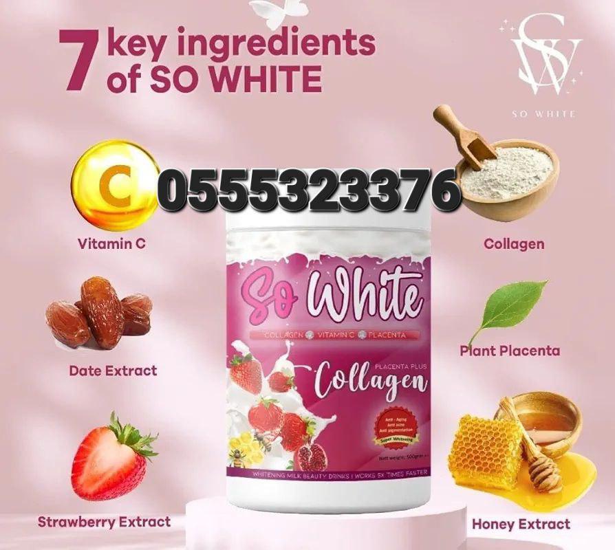 Phyto Collagen King of Whitening 19X  MAGIC BRIGHTENING L-GLUTATHIONE AND COLLAGEN She Colla + GlutaGlow -Glutathione Powder So White Collagen Snow White Flawless Beauty Ladies Shine Advanced Ghana image