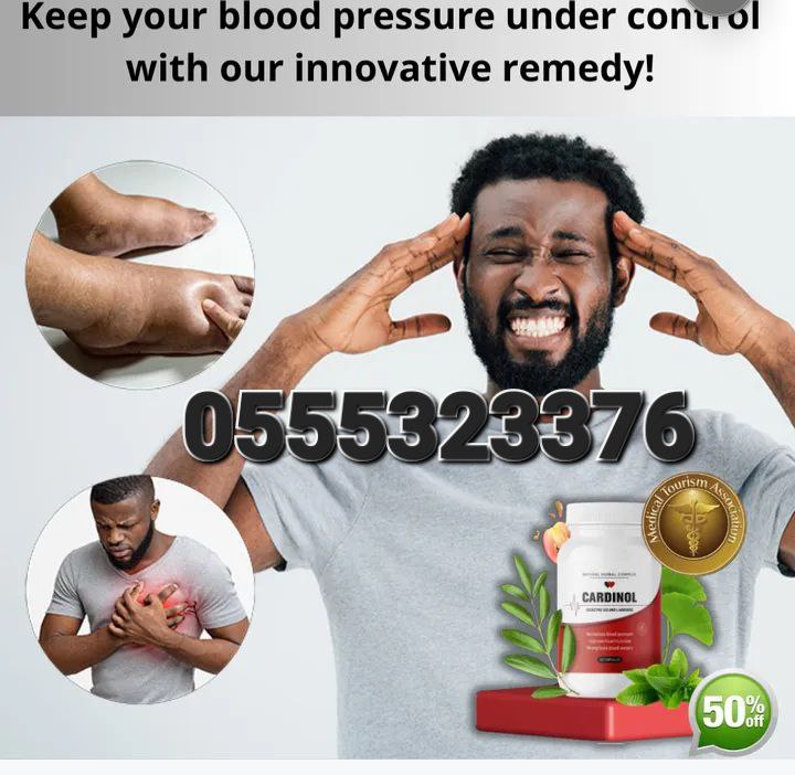 Blood Pressure Health Supplements Hawthorns CoQ10 Cardinol Ghana image