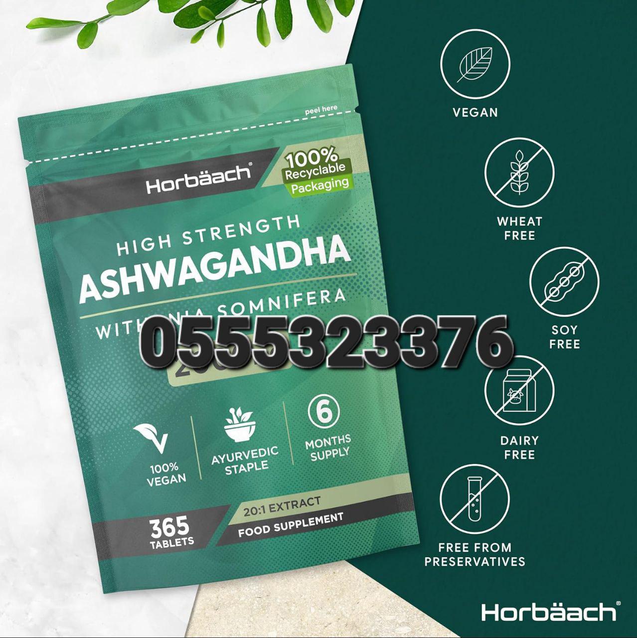 Ashwagandha KSM-66 Energy Stress Anxiety Performance Supplement In Ghana image