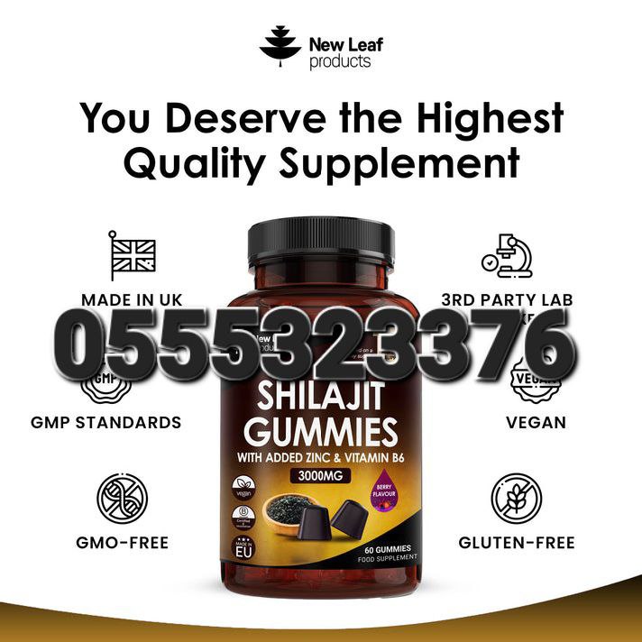 Shilajit Capsules Gummies Paste In Ghana image