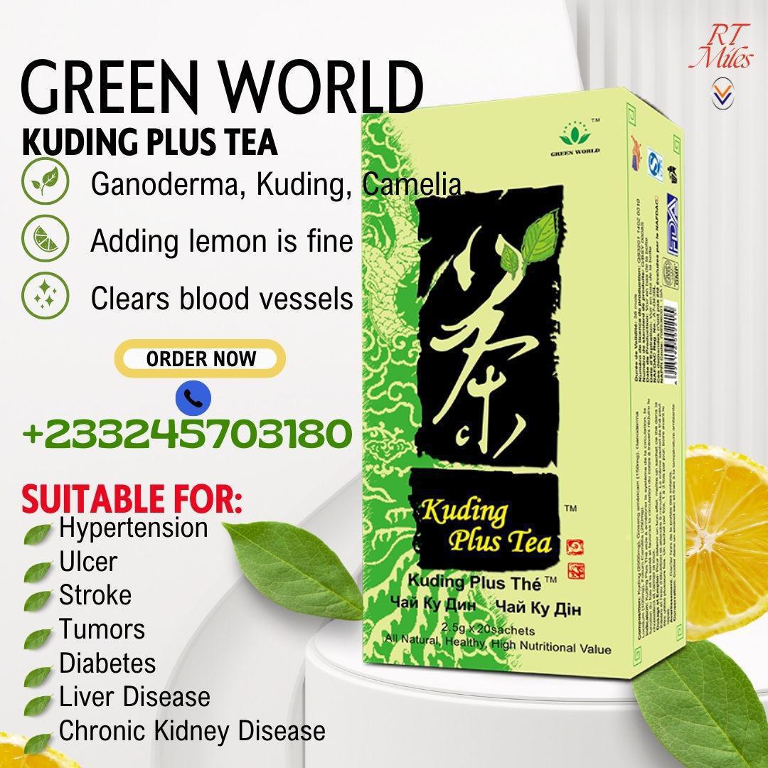 Green World Kuding Plus Tea Can Unlock Your Well-being:
