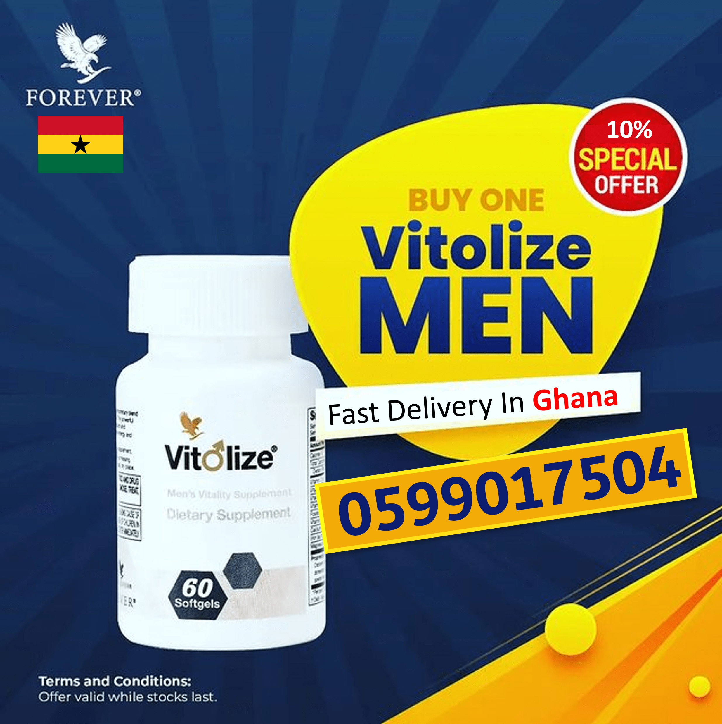 Forever Vitolize Men In Ghana image