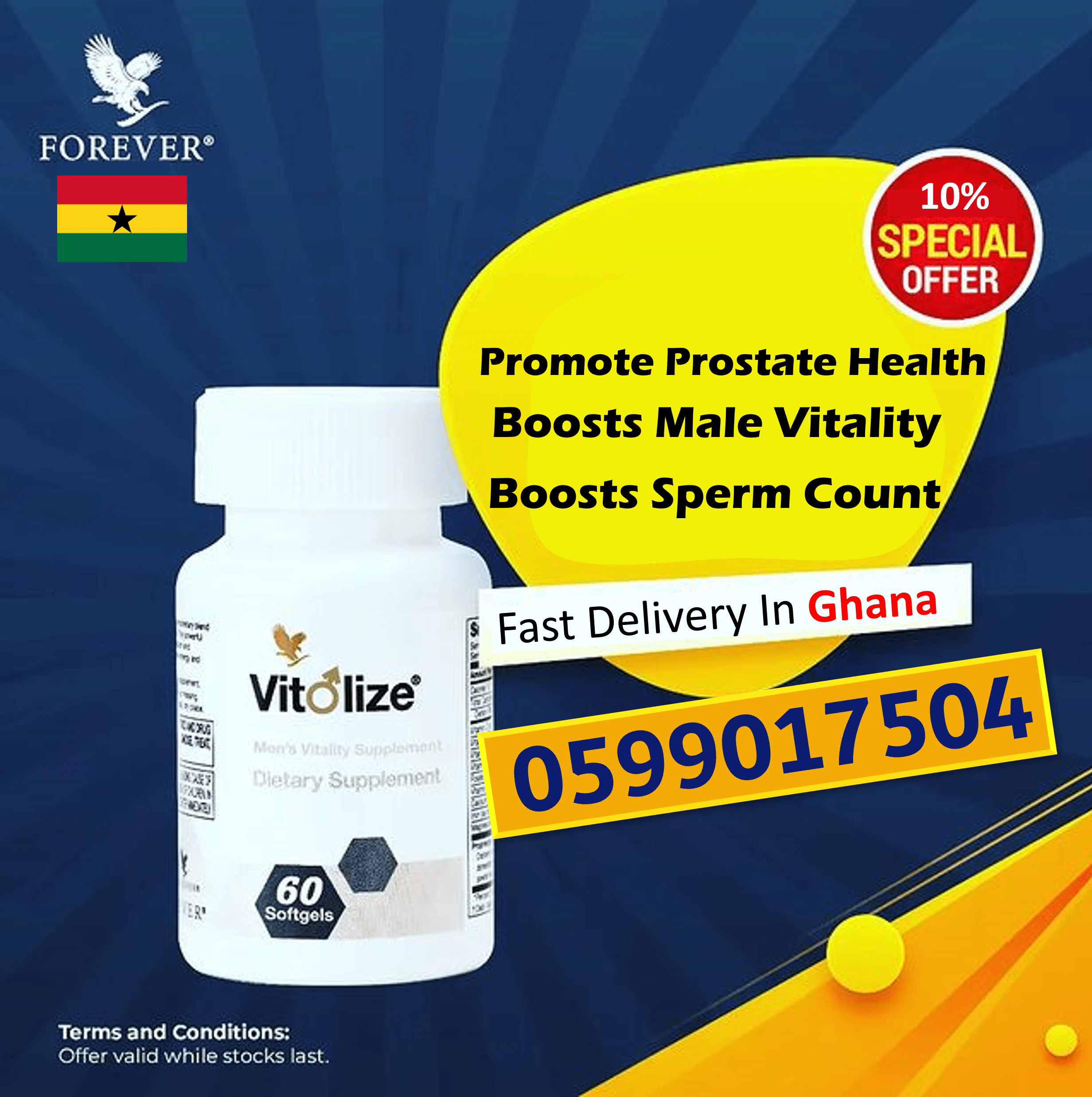 Forever Vitolize Men In Ghana image