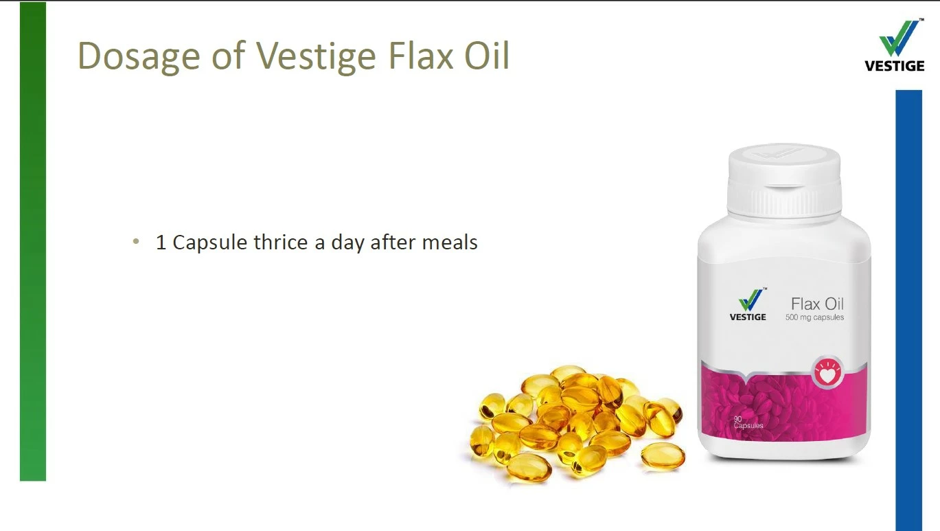 Power up your health with omega-3 goodness with Vestige flax oil image