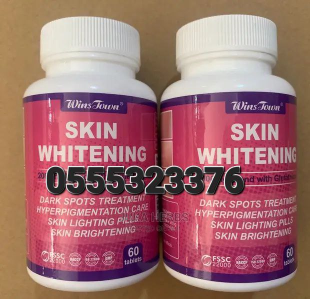 Skin Whitening Supplements Snow Whitening King Of Whitening Gluta Skin Whitening Ghana image