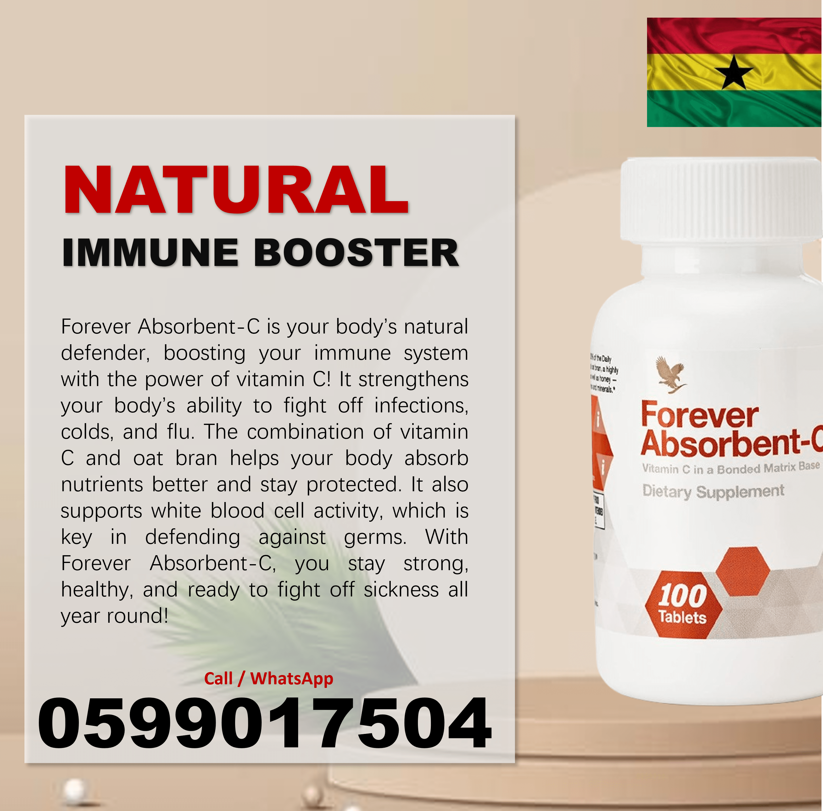 Where To Buy Forever Absorbent C In Ghana
