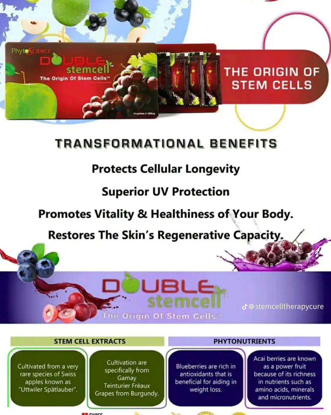 Phytoscience Double Stem Cell For All Type Of Diseases image