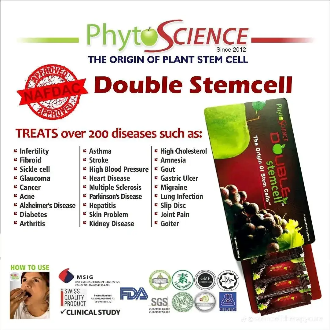 Phytoscience Double Stem Cell For All Type Of Diseases image