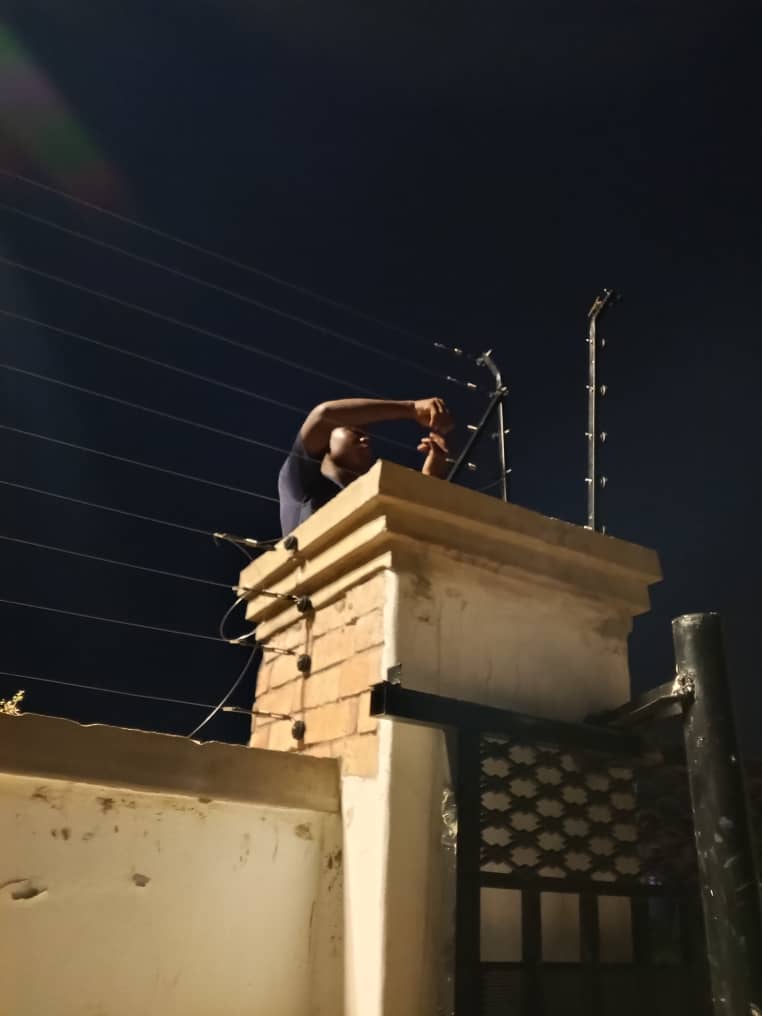 Electric Fence Installation in Sunyani Ghana image