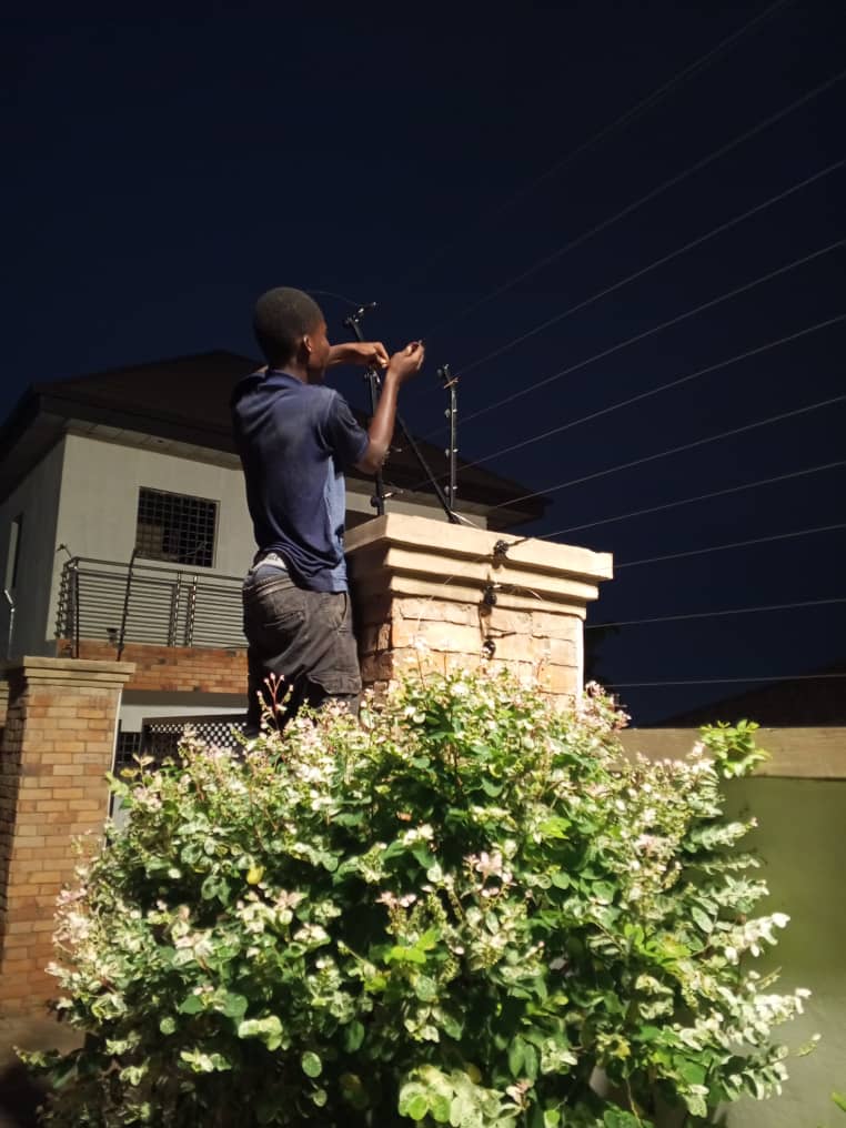 Electric Fence Installation in Sunyani Ghana image