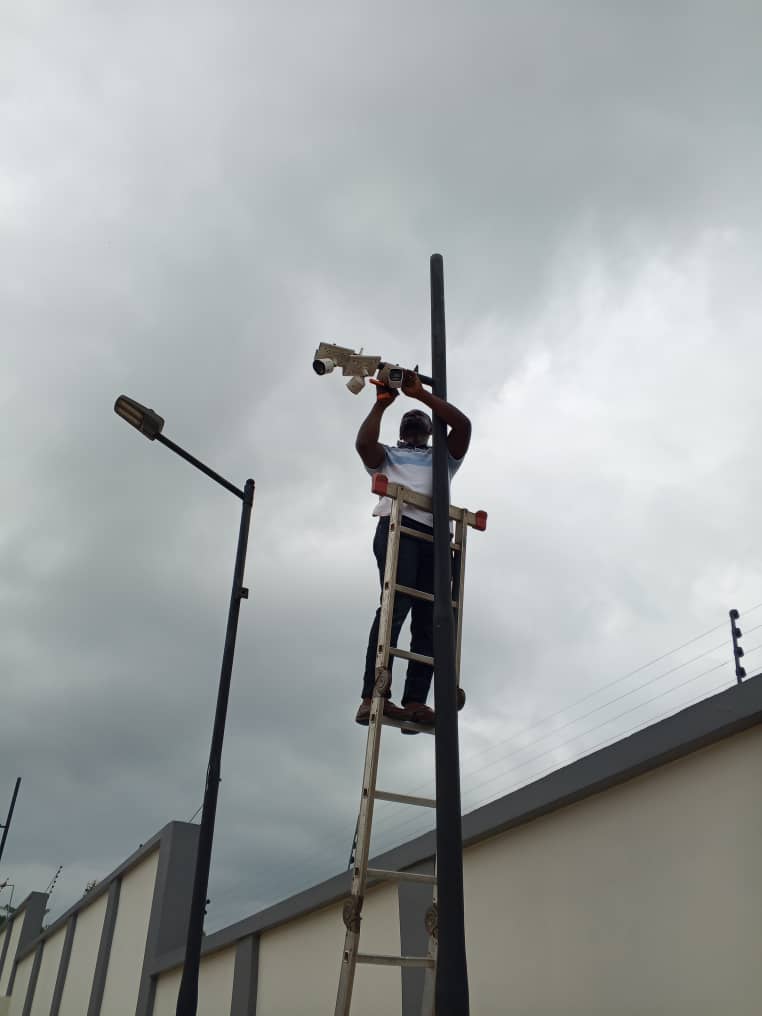 Electric Fence Installation in Sunyani Ghana image