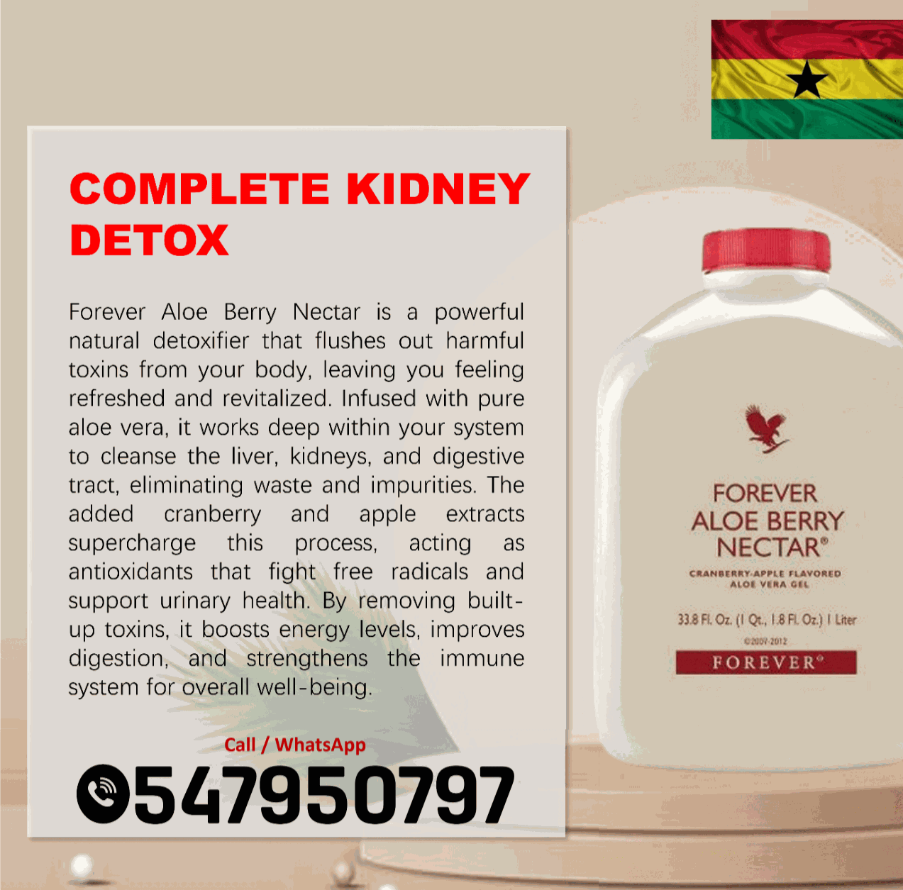 Get Forever Aloe Berry Nectar for Natural Detox image