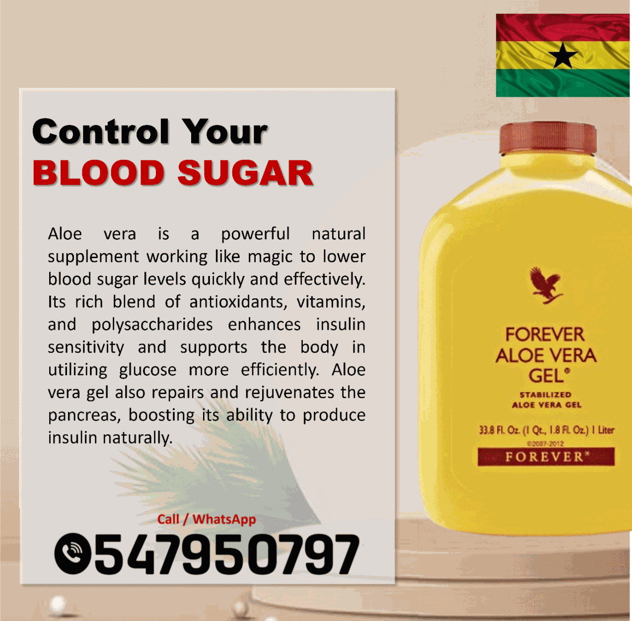 Buy Forever Aloe Vera Gel from Ghanaian distributors image