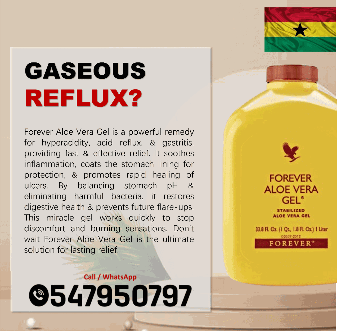 Forever Aloe Vera Gel now available in Accra image
