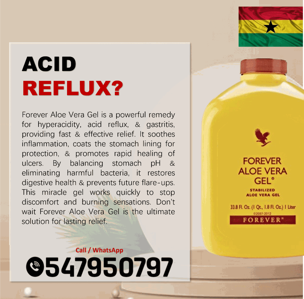 Forever Aloe Vera Gel now available in Accra image