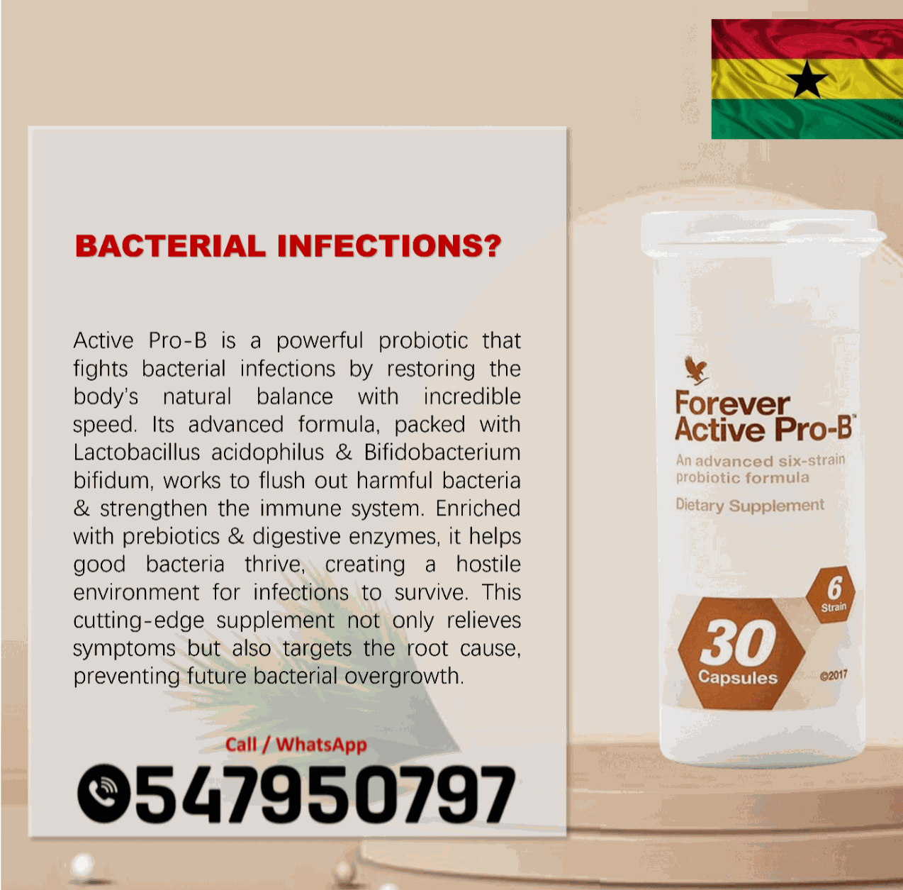 Forever Active Pro-B now available in Tamale image