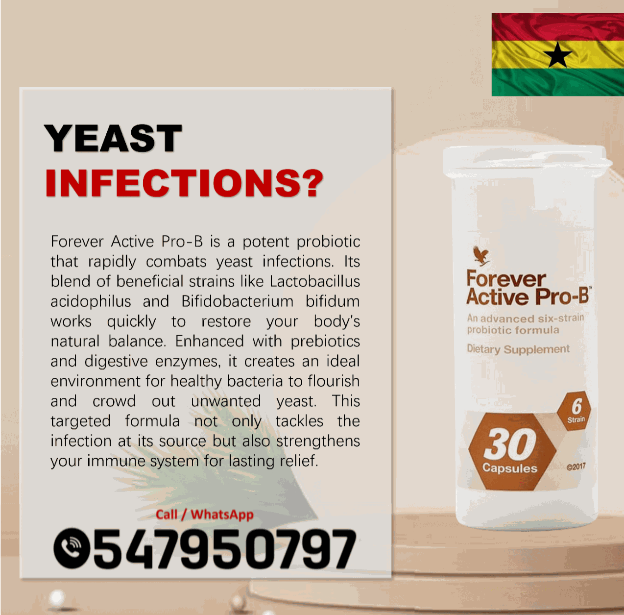 Forever Active Pro-B now available in Tamale image