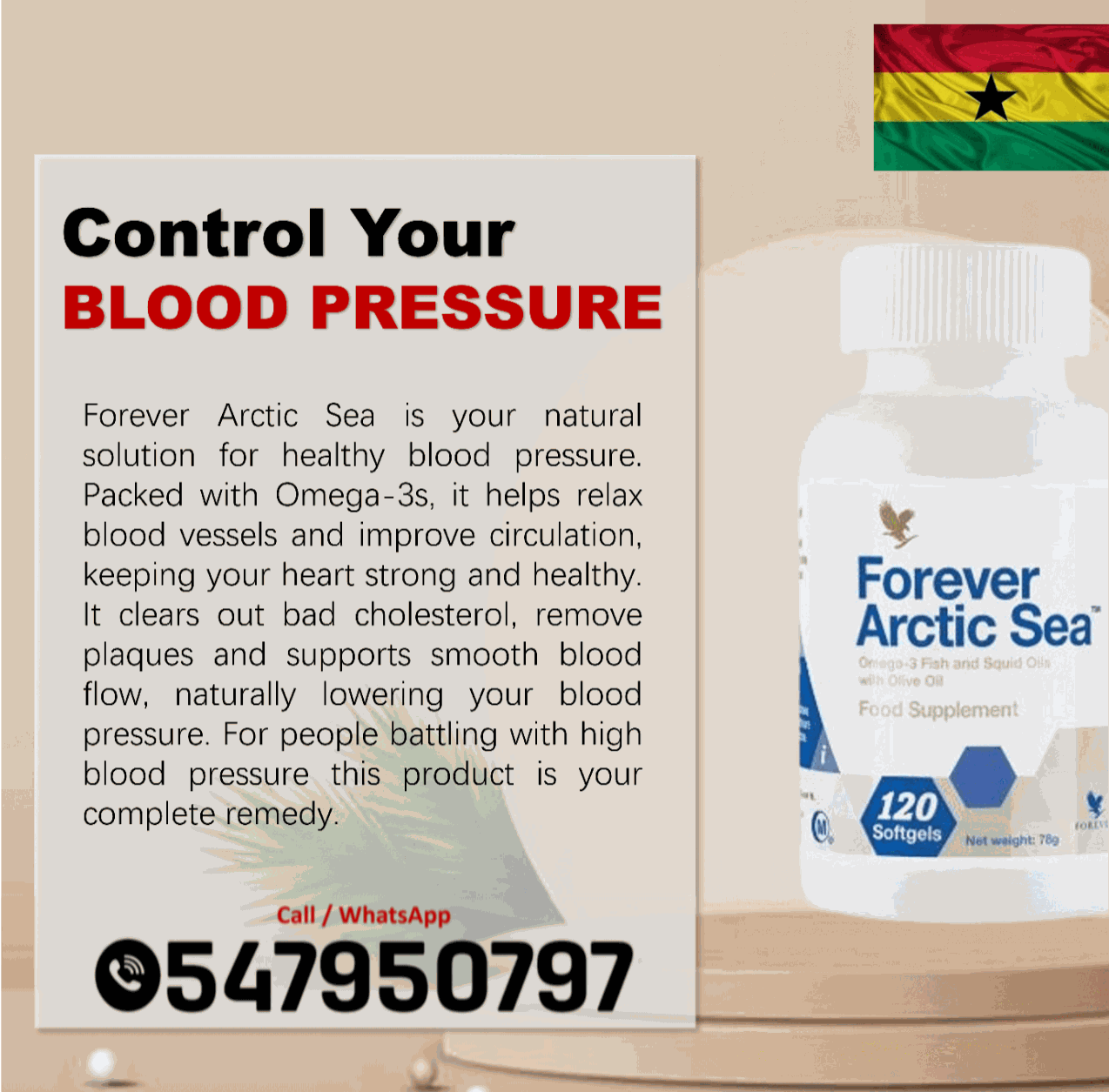 Forever Arctic Sea now available in Accra image