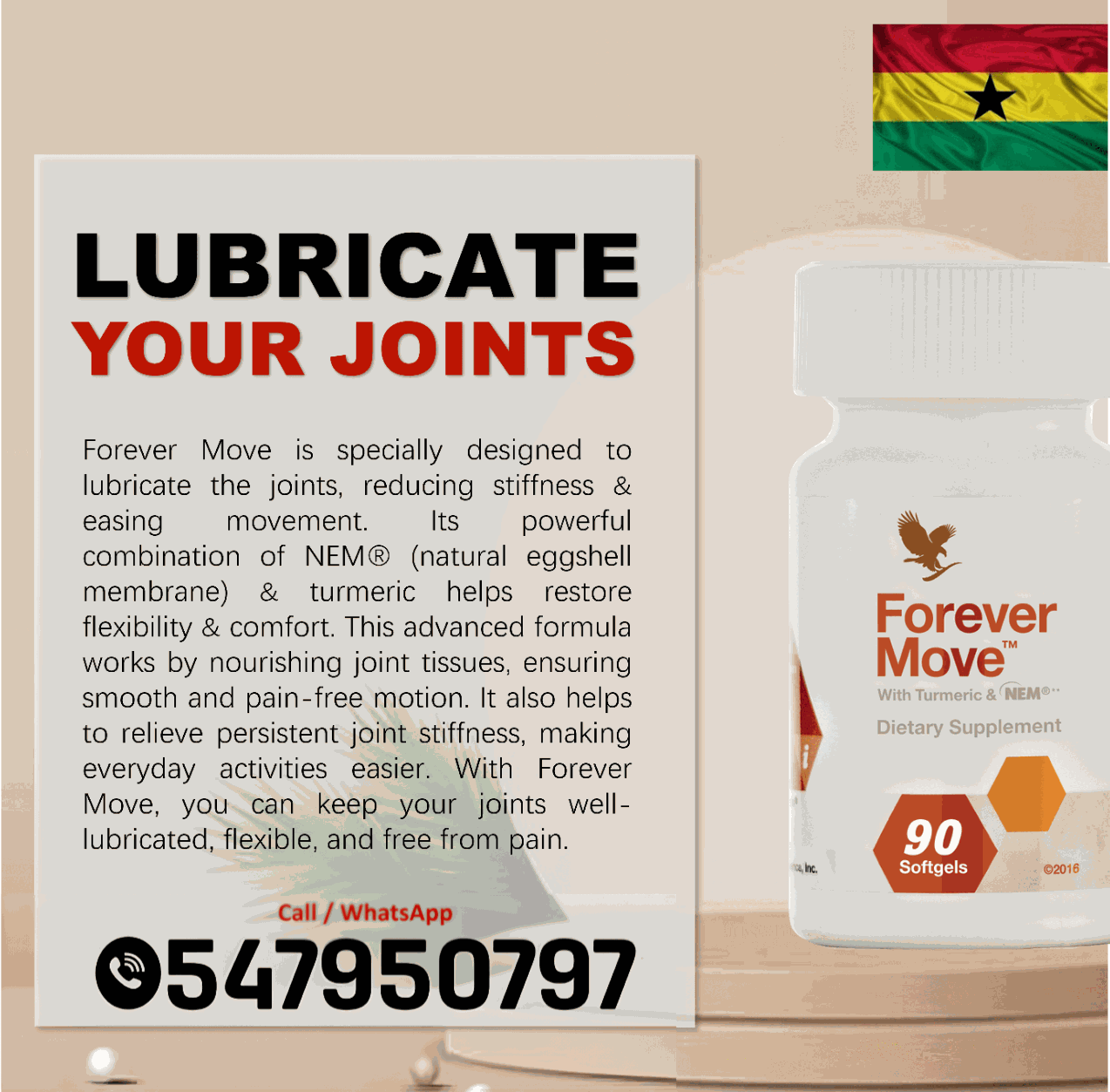 Order Forever Move supplement in Ghana image