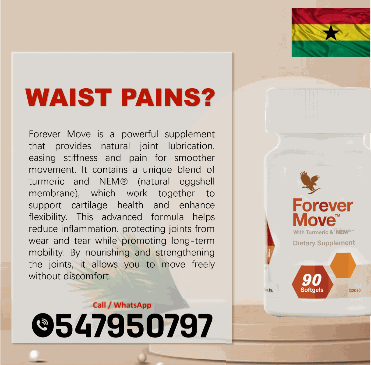 Order Forever Move capsules in Kumasi image