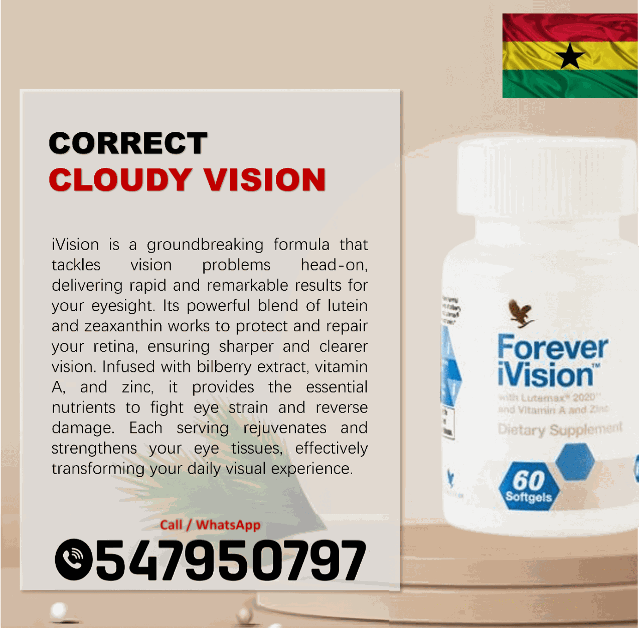Find Forever iVision for eye support in Ghana image