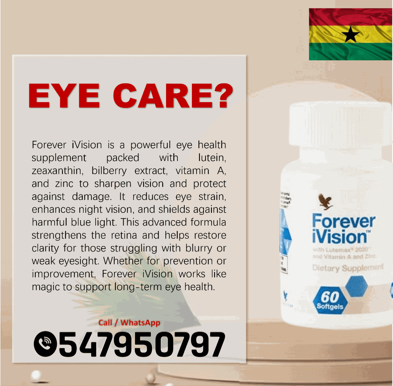 Find Forever iVision for eye support in Ghana image