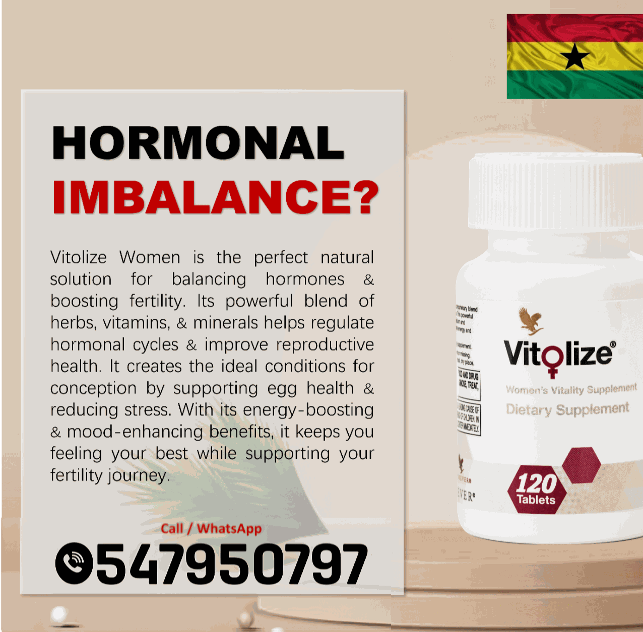 Forever Vitolize Women stocked in Accra image