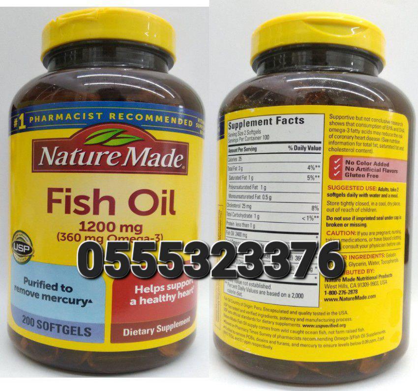 Fish Oil Omega-3 Supplements Ghana image
