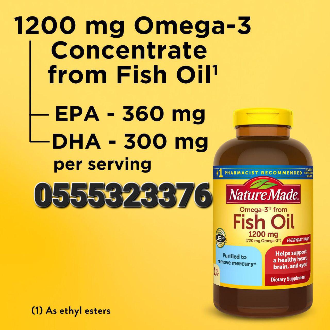 Fish Oil Omega-3 Supplements Ghana image