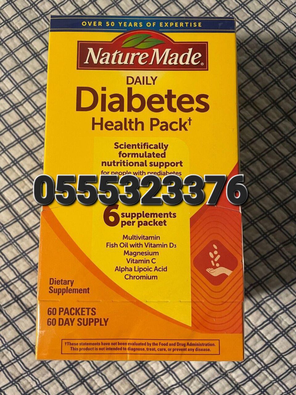 Diabetes Health  Pack Blood Sugar Balance Support Diabetic Support Formula In Ghana image