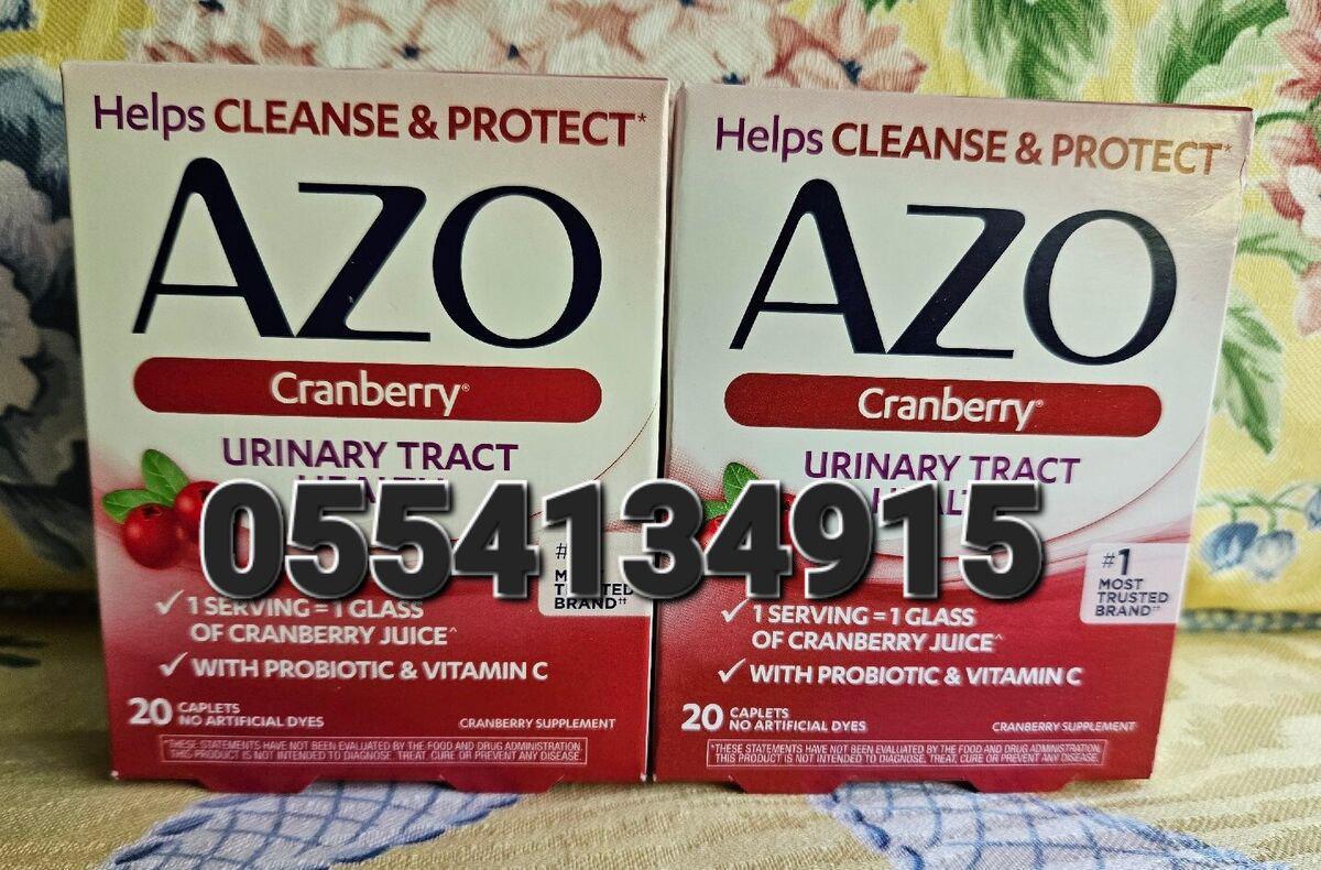 AZO Cranberry Urinary Pain Relie Urinary Tract Defense Boric Acid Yeast Plus  Ghana image