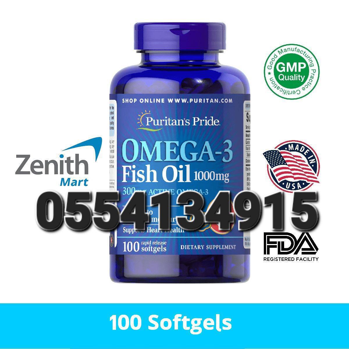Fish Oil Omega-3 Supplements Ghana image