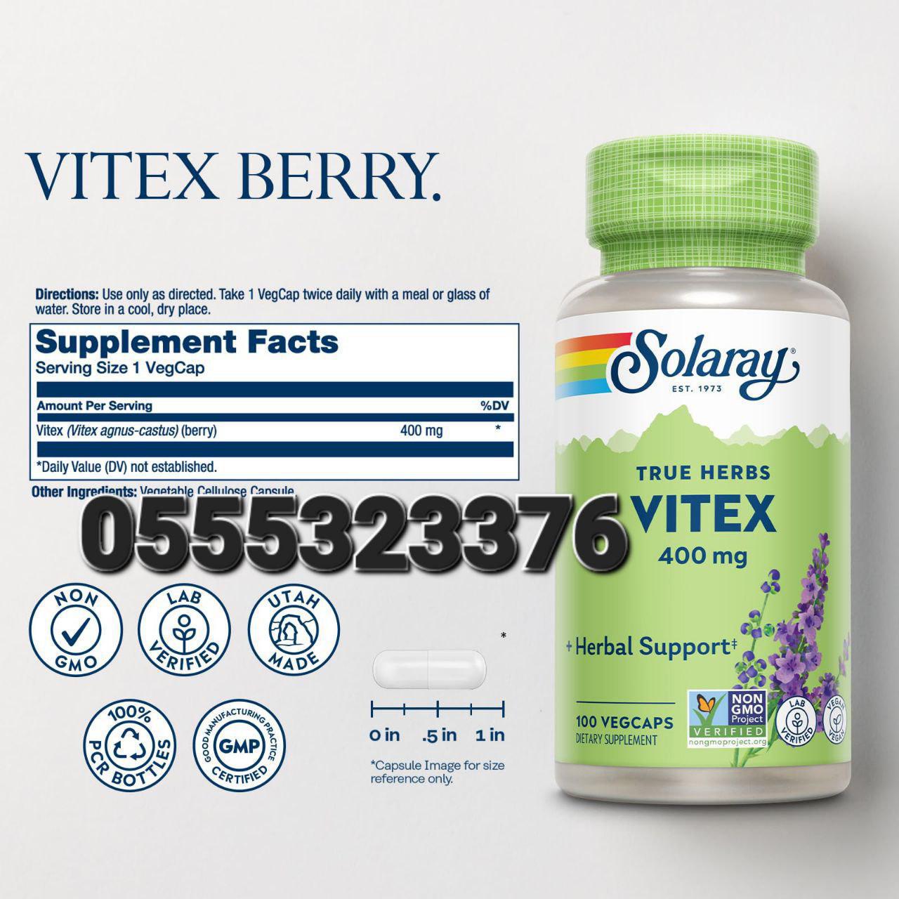 Vitex Chasteberry Fruit Supplement Ghana image
