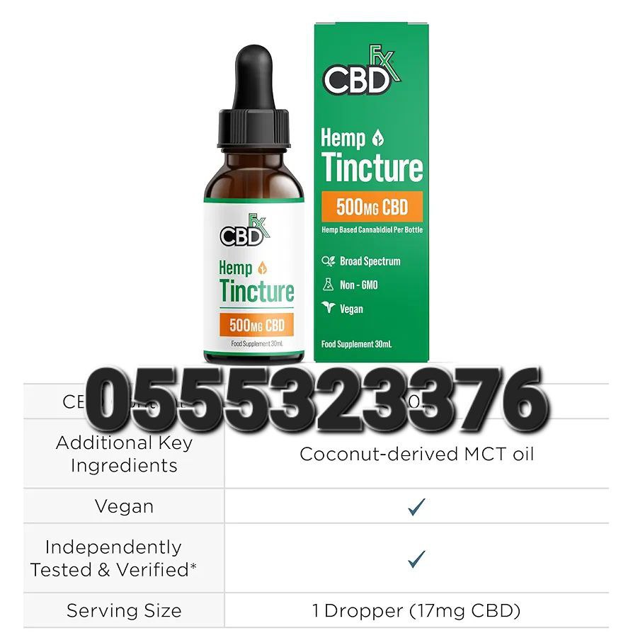 CBD Drops And Gummies Supplement Ghana image