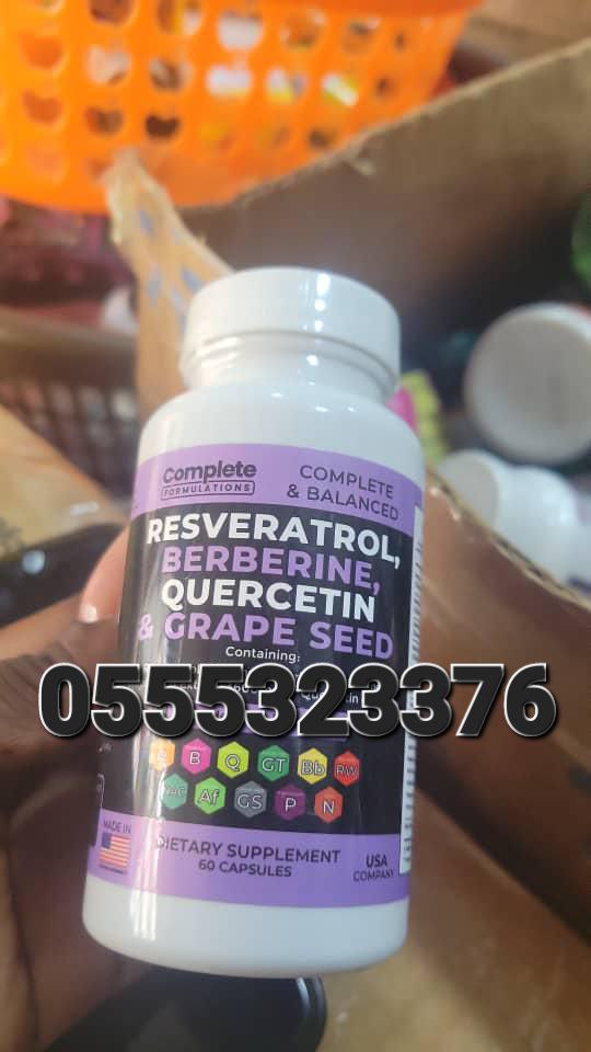 NAD+ Resveratrol Berberine Fisetin Quercetin And Grape Seed In Ghana image