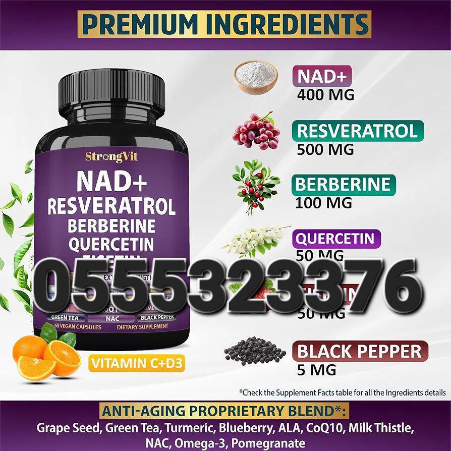 NAD+ Resveratrol Berberine Fisetin Quercetin And Grape Seed In Ghana image
