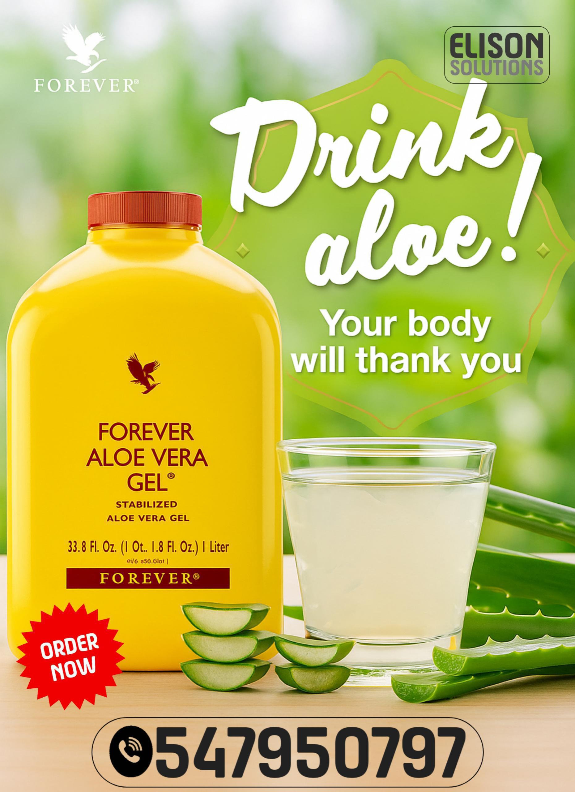 Forever Aloe Vera Gel now available in Accra