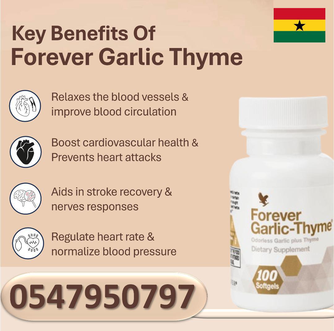 Shop Forever Garlic-Thyme to Support Heart Health