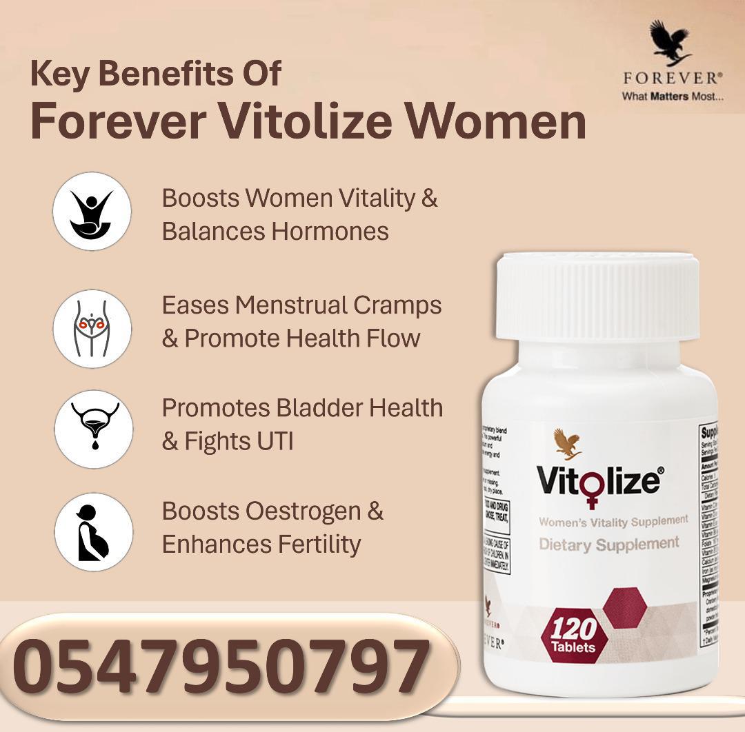 Get Forever Vitolize Women for PMS Support