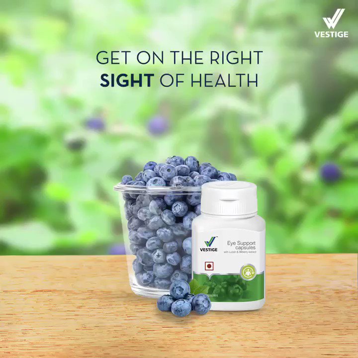 With a POWERFUL TRIO...FOR EYE SUPPORT image