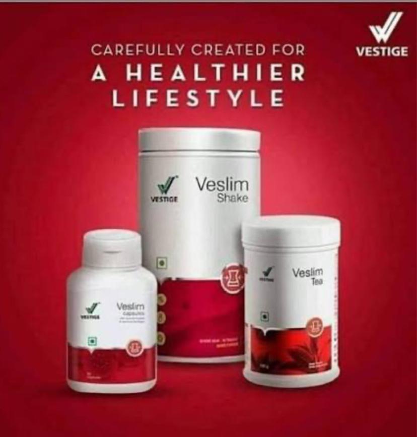 Weight Loss In 1 Month | Veslim Shake | Veslim Tea | Veslim Capsules image