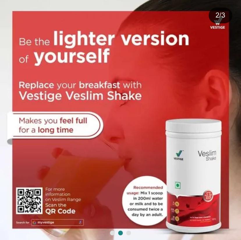 Weight Loss In 1 Month | Veslim Shake | Veslim Tea | Veslim Capsules image