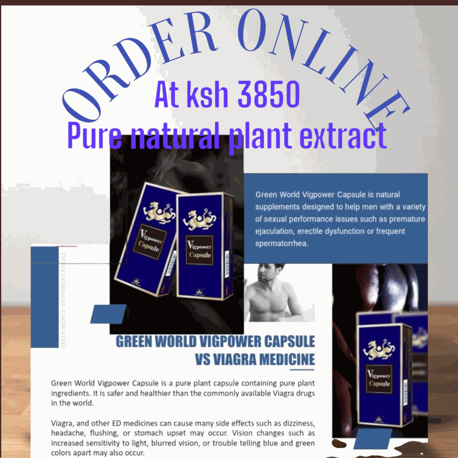 BUY Vig Power Cure for weak Erection, Accra image