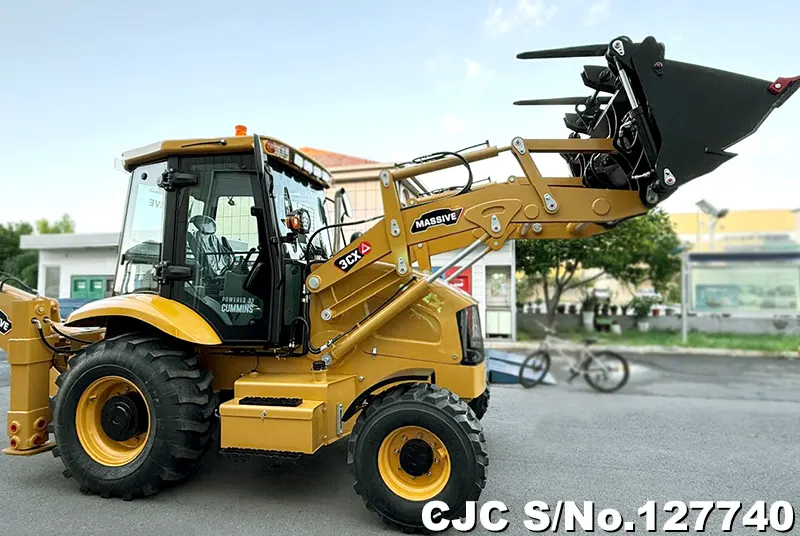 Massive 3CX Side Shift Backhoe Loader image