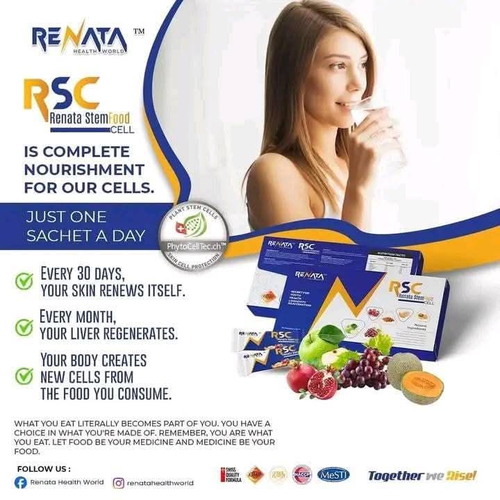 Renata Stemfood Cell – Plant-Based Stem Cell Supplement by Renata Health World (Available in Ghana)