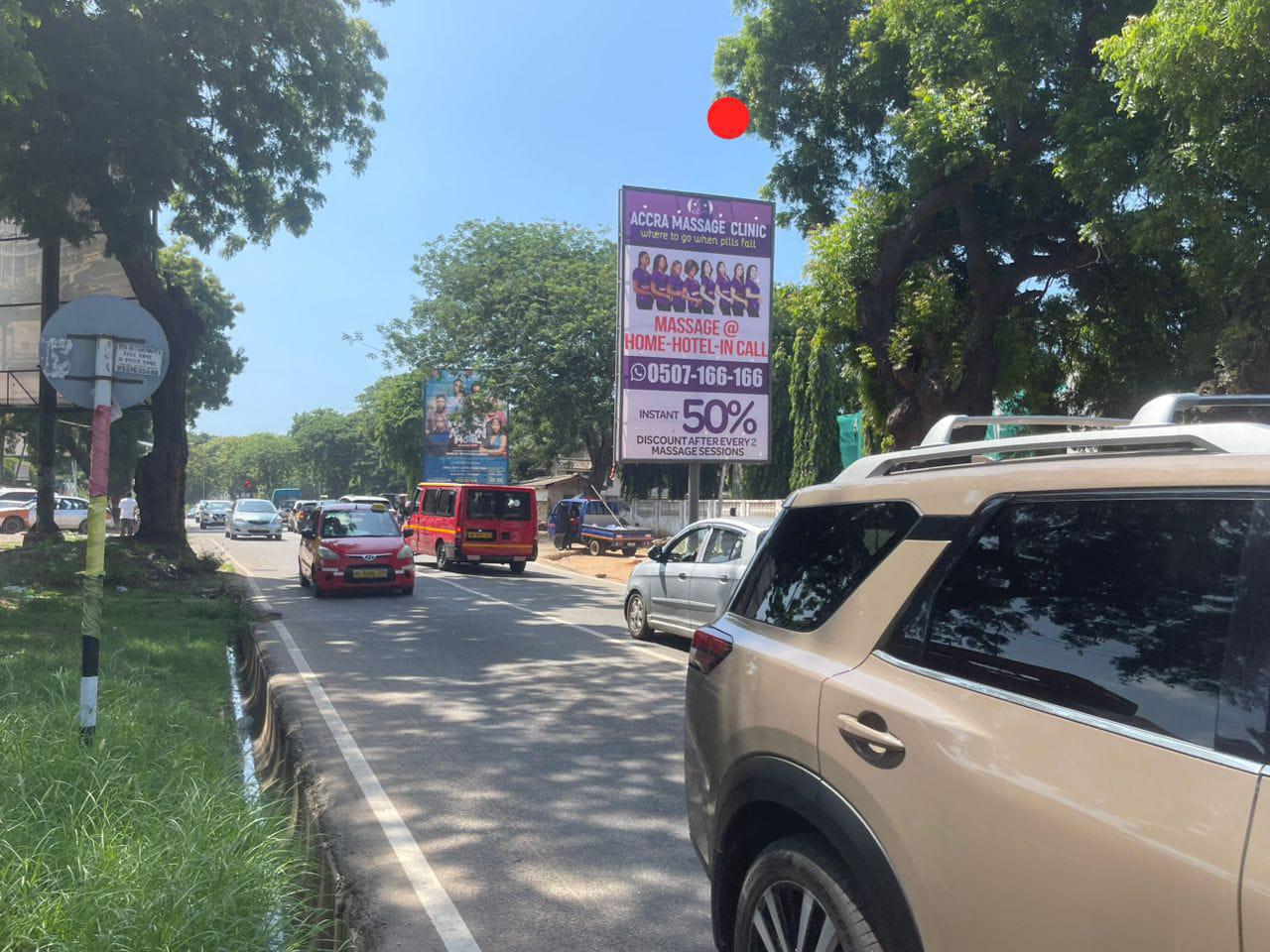 Electronic Billboard Advertising in Accra