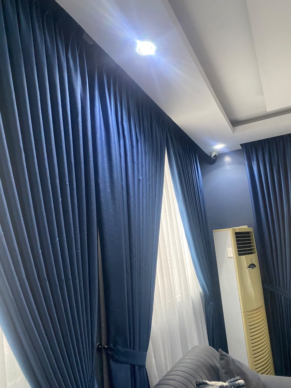 Customised curtains installation Accra